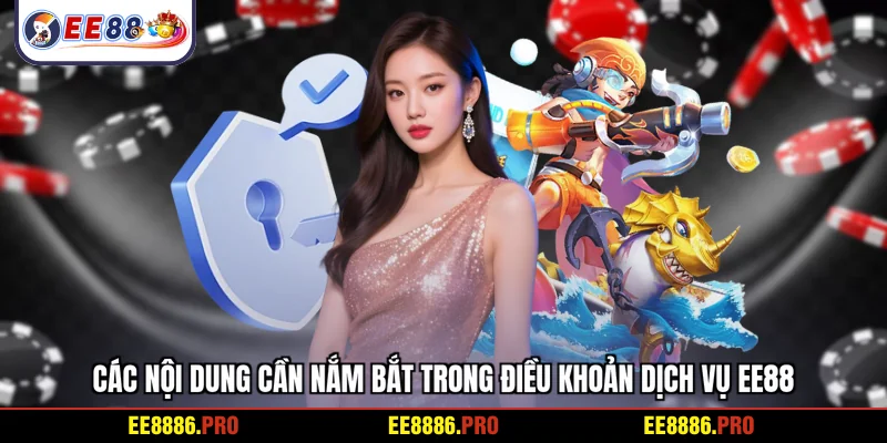Các nội dung cần nắm bắt trong điều khoản dịch vụ EE88